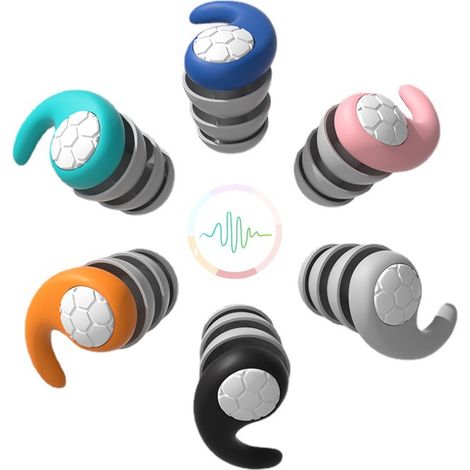 ljudknslighet Bouchon d'oreille pour dormir - Dispositif de protection auditive réutilisable pour bouchons d'oreille (1/3)