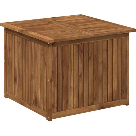 Caja de Almacenamiento para Jardín Madera de Acacia Sólida vidaXL (1/5)