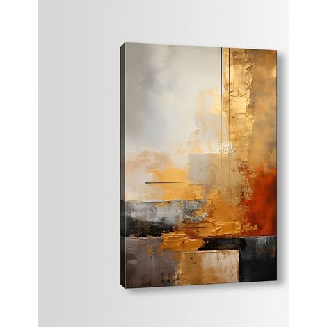 Decorazione artistica da parete con stampa su tela Painting Multicolore (1/3)