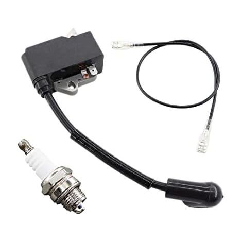 Bobina di accensione con candela per soffiatore Husqvarna 125B 125BVX 125BX 545108101 (1/5)