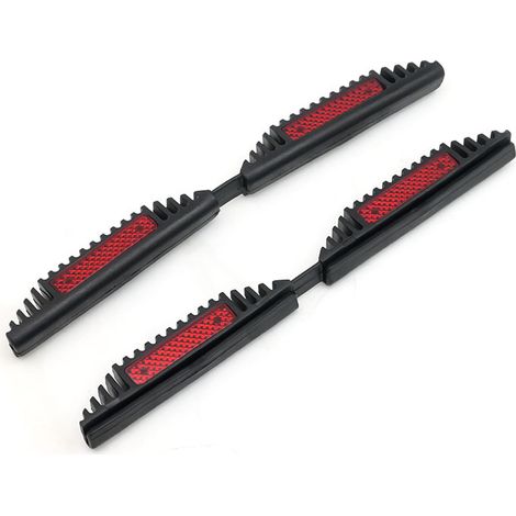 Türschutzleisten 210 mm Schwarz Doppelt