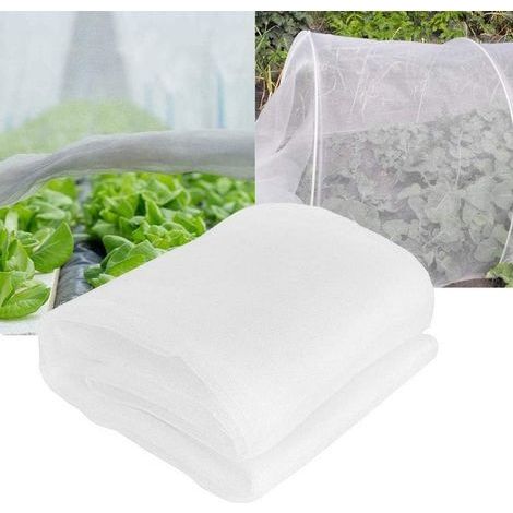 Insectes Protection Maille,Filets pour Jardin,Filet Anti-Insectes pour Plantes,Filet Anti-Insectes pour légumes,Filet Anti-Insectes pour Plantes,Filet de Jardin moustiquaire(3×4m) (1/5)