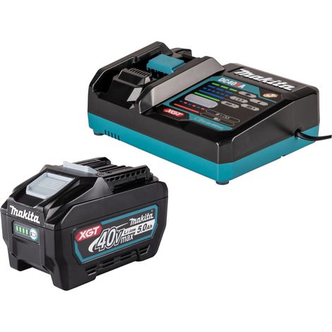 Makita Power Source Kit 1x BL 4050 F batería 40 V máx. 5,0 Ah XGT + cargador DC 40 RA (1/4)