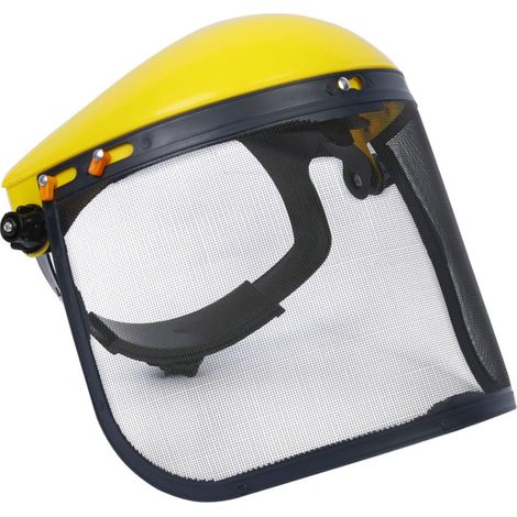 Dengmx-Visor de sécurité en Maille Casque Protection du - verre, jaune - été / jardinage (1/4)