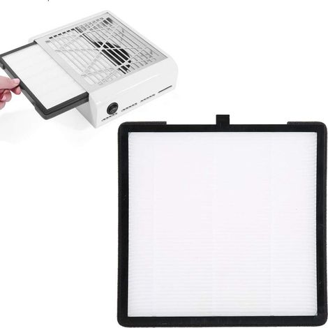 Filtre À Poussières, Accessoires De Machine De Filtre Collecteur De Poussière D'Aspiration Pour Trousses D'Accessoires De Manucure D'Art De Clou (1/5)
