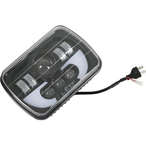 LED Phare rectangulaire de Moto, Phare LED carré Multifonction pour Voiture, carré Offroad Truck Light Haut Phare carré pour Camion (1/5)