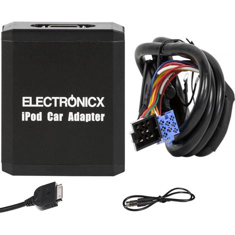 Adapter AUX iPhone iPad iPod CD Wechsler VW, Seat, Skoda, Ford 8 Pin (1/4)