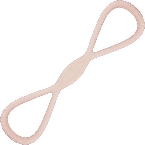 8 Shape Silicone Tension Rope, 8 Shape Resistance Bands for Women, Pink Bands, Fitness Tools for Women, Non Slip Grips Suitable for Fitness (1/5)