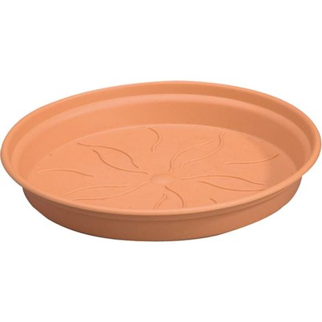 Soucoupe Green Basics 29cm Drainage Optimal, Plastique Recyclé - Elho (1/2)