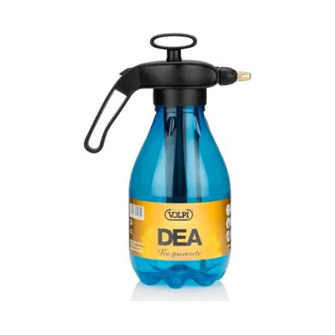 Pompa manuale Volpi DEA 2lt pressione 2 bar serbatoio PET trasparente - Blu