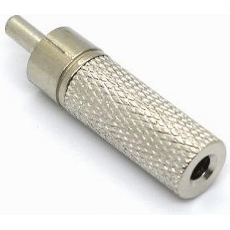 MaxTech - Connettore Adattatore Audio Stereo Presa Aux Da 3,5 Mm Femmina A Spina Rca C-070 - (1/2)