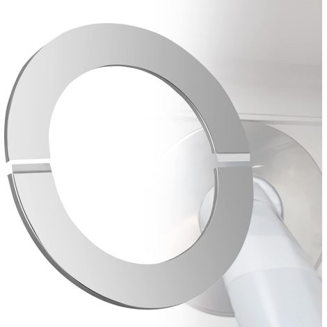 Rosace Cheminée 150mm-160mm Rosaces Murales en Acier Inoxydable - Diamètre Intérieur 160mm Bord 30mm Résistance à la Chaleur Adapté à Tuyaux de Chaudières (1/5)