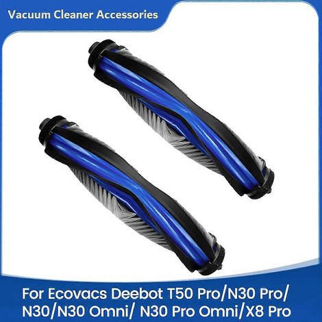 Packung mit 2 Ersatz-Rotationsbürsten für Ecovacs Deebot T50 Pro/N30 Pro/N30/N30 Omni/N30 Pro Omni/X8 Pro V Staubsauger (1/5)