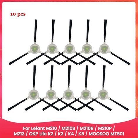 Brosses latérales pour Leftant M210 / M210S / M210B / M210P / M213 / OKP Life K2 / K3 / K4 / K5 / MOOSOO MT (1/5)