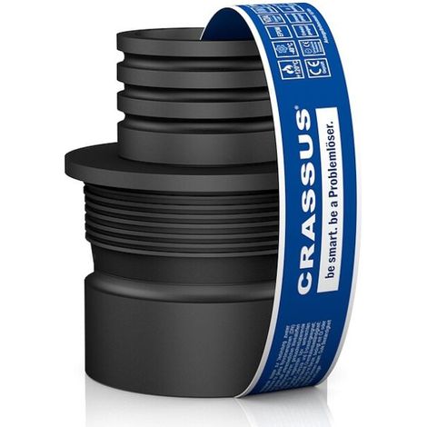 Adaptateur combiné Crassus CRA10013 75-70 / 50-40mm, 1930 , 5 bar