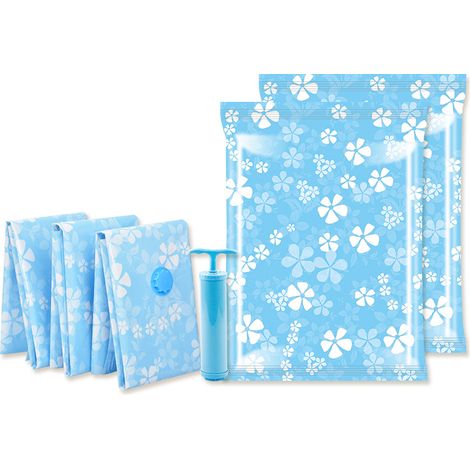 Sacs de rangement sous vide, gain de place, 10 sacs par paquet (100x70cm)-AquaForge (1/3)