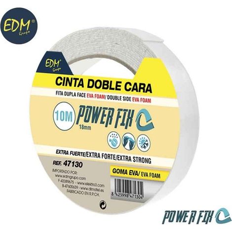 Ruban adhésif double face 10 m x 18 mm EDM