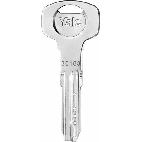 5 x YALE CHIAVE GREZZA P/CILINDRO Y2S E Y2SNEW