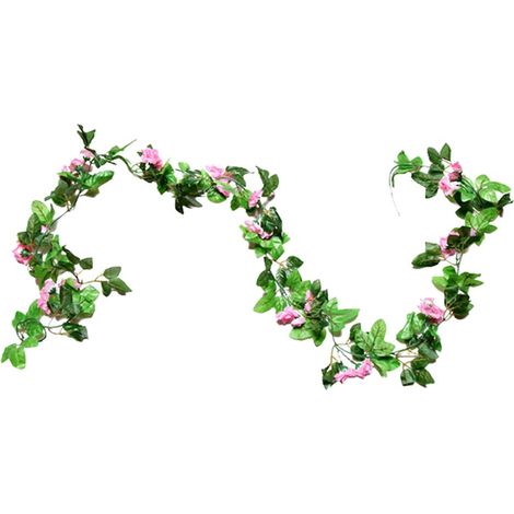 Simulation Fleur Vigne Soie Fleur Guirlande Mariage Décoration Rose (1/5)