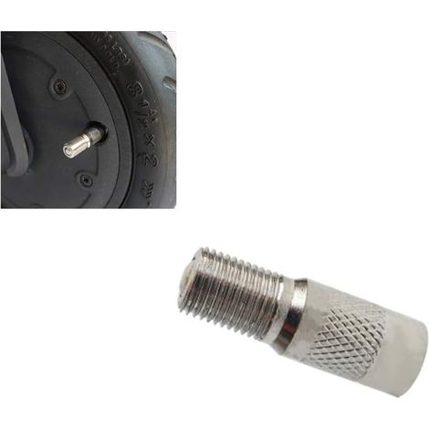 Valve D'Extension Pour Roue - 27 mm - Compatible Avec Trottinettes Électriques - Fermeture Automatique - Lot de 1 (1/5)
