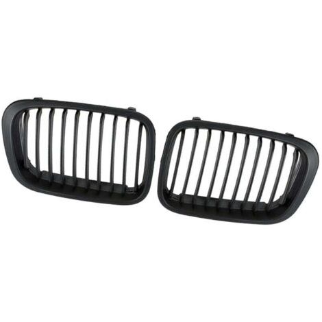 KAEJYIUT-2 Pieces Calandre Noir Mat Pour Bmw E46 Serie 3 4 Portes 1998-2001 (1/5)