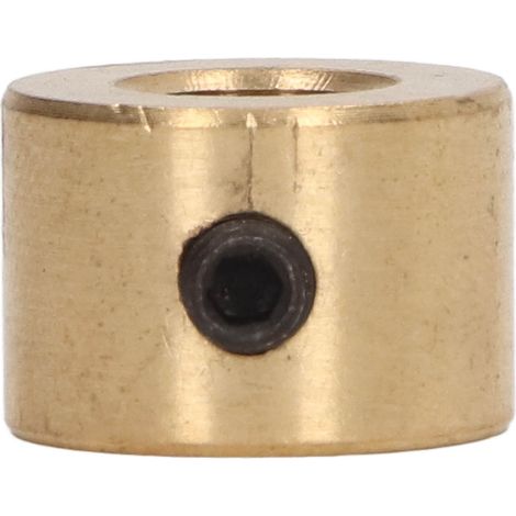 Butée de perçage en laiton pour foret, bague de positionnement pour le travail du bois, 9 mm / 0,35 po (1/5)