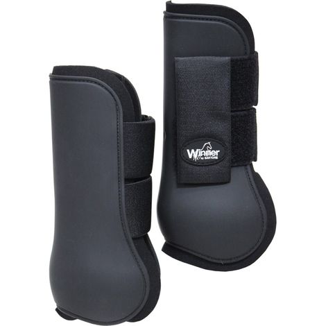 Paratendini winner imbottiti in neoprene e calotta esterna poliuretano: Full, bianco