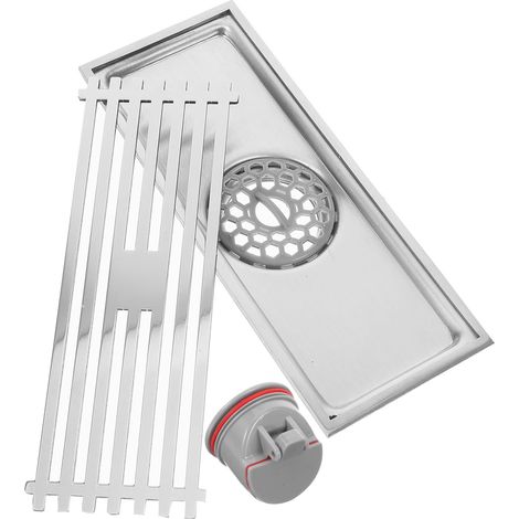 1 bouchon de douche en acier inoxydable avec filtre anti (1/5)