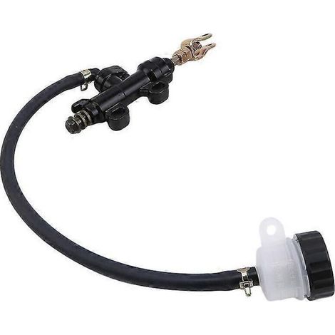 Pompe de frein arrière pour moto, pompe de frein hydraulique à pied arrière pour moto, maître-cylindre de frein arrière modifié, pièces détachées pour moto - noir