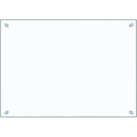 Protector antisalpicaduras para cocina 70 x 50 cm fabricado en vidrio templado transparente 020046329 (1/5)