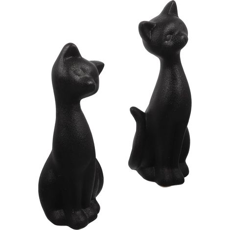 décoration en céramique représentant des chats idéale pour
