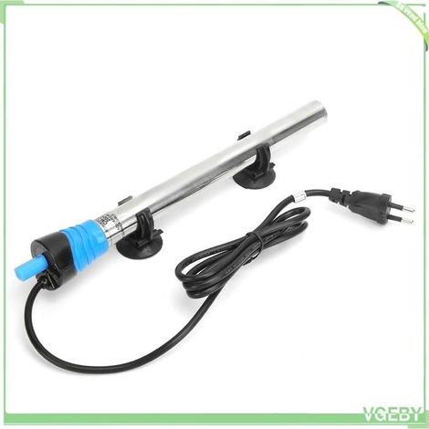Tige chauffante pour aquarium - FAFEICY - VGEBY - 50W 220V - Réglage 18–34°C - Acier inoxydable (1/5)