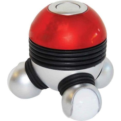 Mini masseur vibrant électrique portable avec lumière LED rouge (1/5)