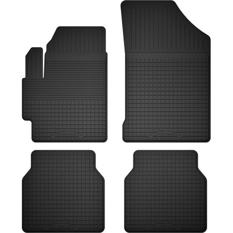 Gummifußmatten, 4er-Set, universell passend für: Peugeot 301 Limousine (ab 2012)