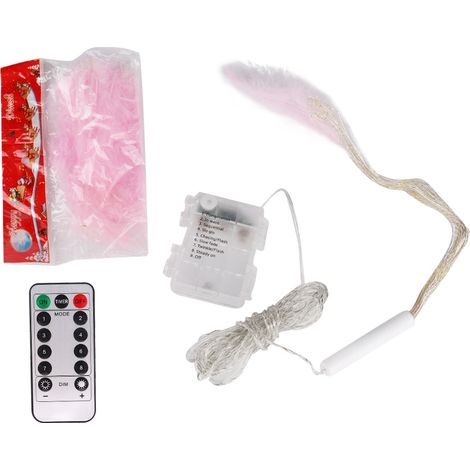 Guirlande lumineuse LED 100 LED avec télécommande pour chambre à coucher, couleurs vives (1/5)