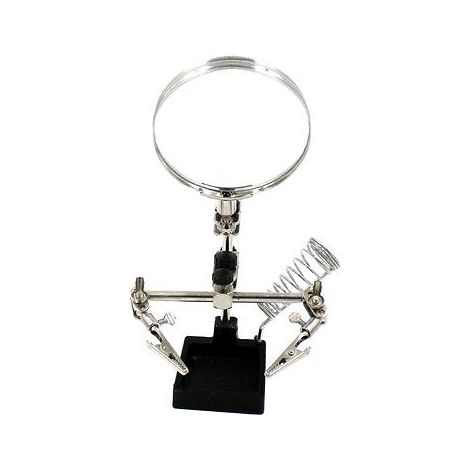SUPPORTO SALDATURA SALDATORE TERZA MANO LENTE INGRADIMENTO BRACCI GRANDE 028