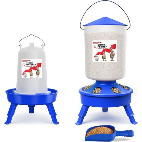 Kit 2-en-1 Mangeoire 3L (1/5)