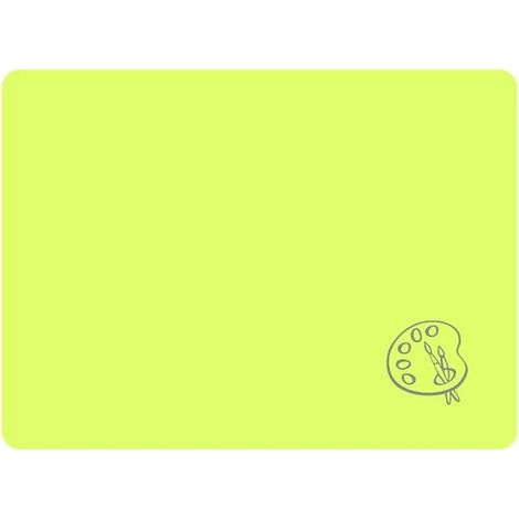 PLACA DE ARTE A4 PP AMARILLO NEÓN (1/5)