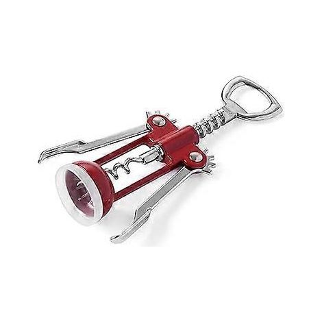 Tire-bouchon à ailettes en acier inoxydable pour vin rouge (1/5)