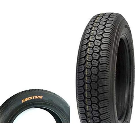 Pneumatico 125-12C Rinforzato 8PR 81J TUBELESS TL per Ape P I A G G I O E Vecchia F I A T 500 Epoca Ruota Gomma COPERTONE
