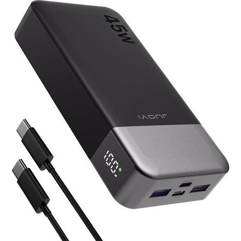 Batterie Externe 45W 20000mAh Power Bank, Chargeur Externe Portable Charge Rapide PD 3.0 QC 4.0 USB-C in (1/5)