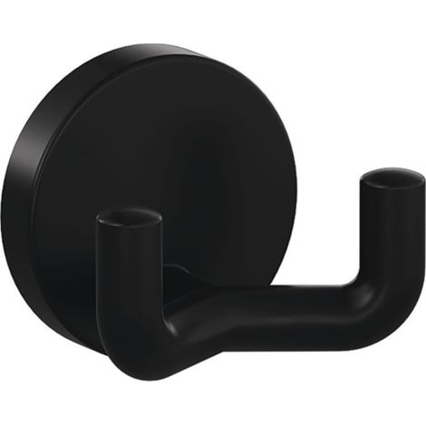 Gancio doppio 477.90B025 dop.A.43,5mm PA 90 nero profondo ma D.50mm (1/3)