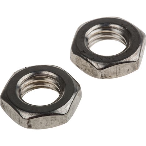 Écrou hexagonal RS PRO, M12, Acier Inoxydable A4 316 ( Prix pour Sachet de 50 )