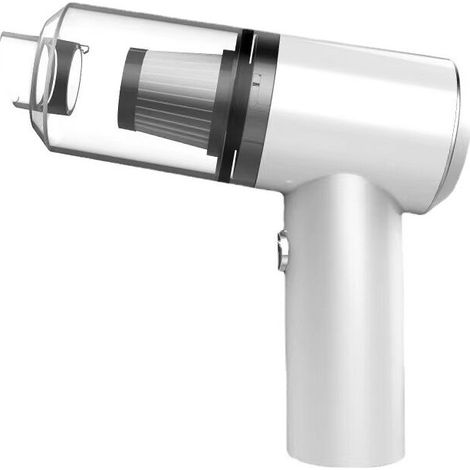 Vtizikl Mini aspirateur de voiture sans fil, rechargeable, 120 W, 6 000 PA, aspirateur à main (1/4)