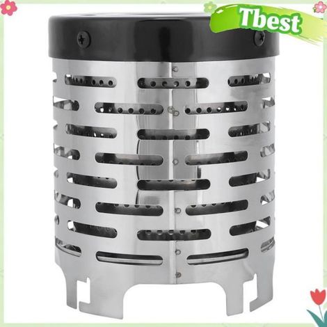 Tbest Couvercle chauffant du poêle Housse Chauffante pour Mini-Réchaud, Housse de Réchaud Portable en Acier jardin plancha (1/4)