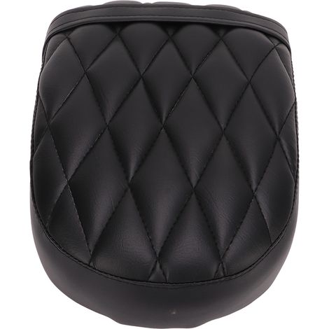Selle passager moto similicuir mousse rembourrage remplacement Rebel CMX 300 500 2017-2022 motif losange (1/5)