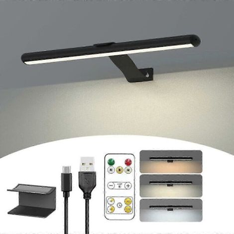 Lampe de peinture rechargeable sans fil avec télécommande, lampe d'exposition artistique à batterie de 300 lumens, applique murale magnétique à 3 modes. (1/4)
