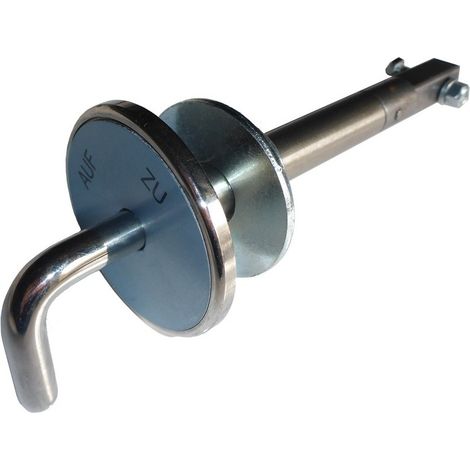 Poignée de commande pour clapet - En inox (1/4)