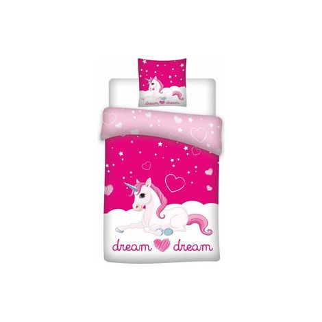 Funda nordica Unicornio cama 90 microfibra