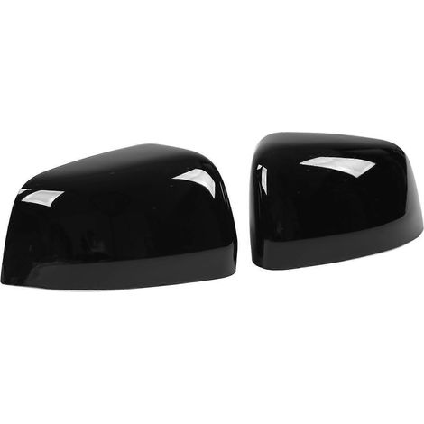 Autocollant de protection pour rétroviseur extérieur de porte, noir brillant, remplacement pour Jeep (1/4)